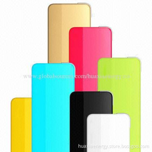 New Design 5,000mAh Mobile Power Banks for iPhone & iPad, 5V/1,000mAh Input, 6-8 Hours Charging Time